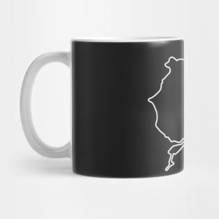 Nürburgring - Combined Circuit [outline] Mug